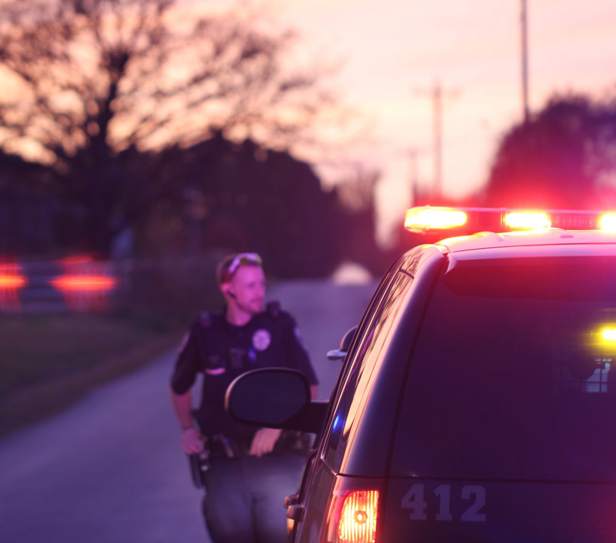LEO Near Miss Scene safety during a vehicle search